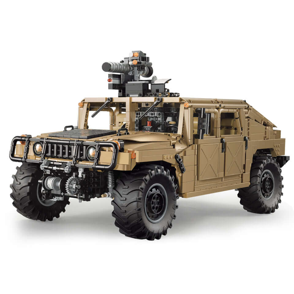 Humvee Off Road Grado Militar 3935 Piezas Escala 1:18