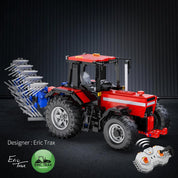 Tractor Agrícola Radio Control Armable 1675 Piezas Eric Trax