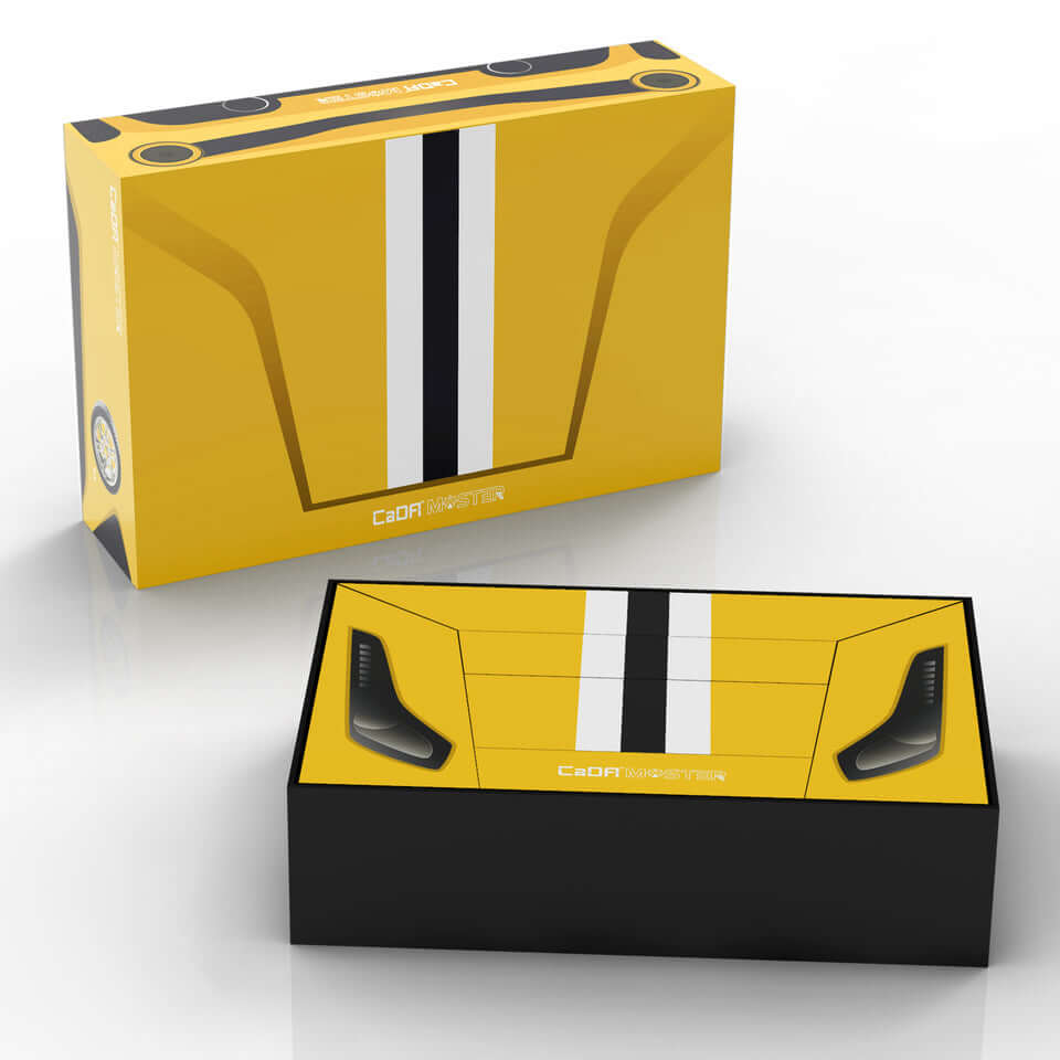 Deportivo Giallo 3187 Piezas Escala 1:8 Radio Control LED