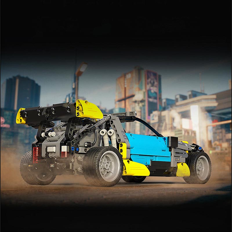 Cyberpunk Wild Wolf 1176 Piezas Escala 1:12 Mecánico