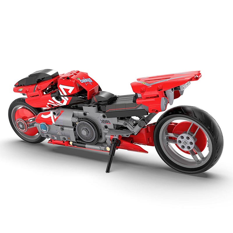 Cyberpunk Moto CT-3X Armable 451 Piezas Escala 1:6 Mecanico