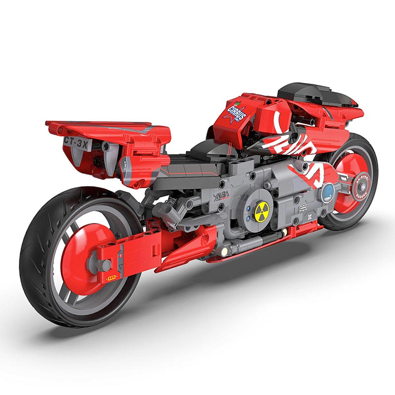 Cyberpunk Moto CT-3X Armable 451 Piezas Escala 1:6 Mecanico