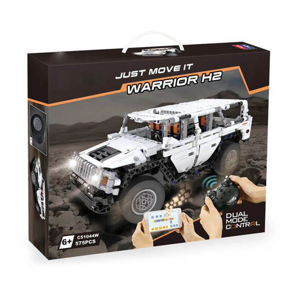 Jeep Warrior H2 Radio Control Armable 575 Piezas