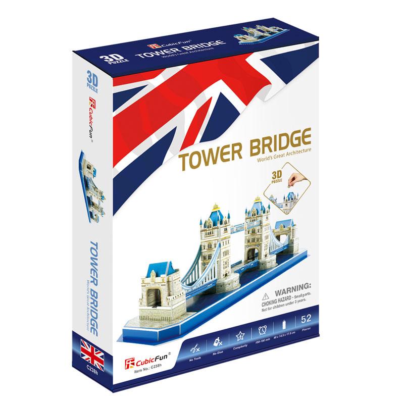 Tower Bridge Puente de la Torre Rompecabezas 3D Cubicfun