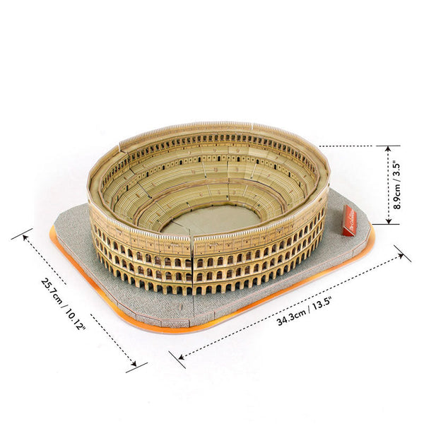 Natgeo Coliseo Romano Gladiador Rompecabezas 3D Cubicfun