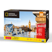 Natgeo Tower Bridge Londres Rompecabezas 3D Cubicfun