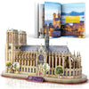 Natgeo Catedral de Notre Dame Paris Rompecabezas 3D Cubicfun