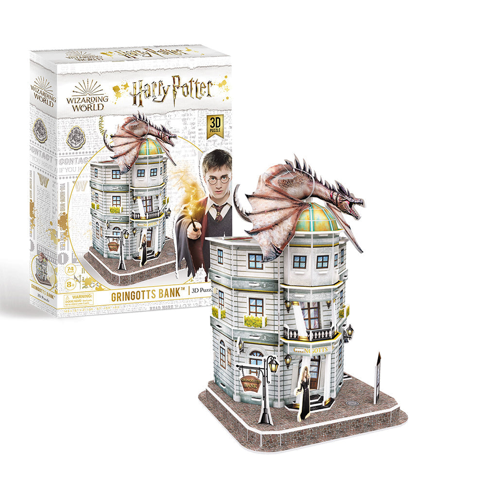 Gringotts Bank Harry Potter Rompecabezas 3D Cubicfun