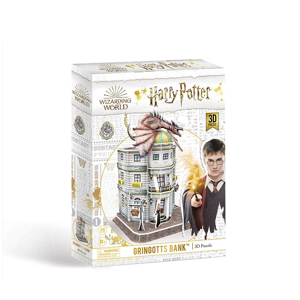 Gringotts Bank Harry Potter Rompecabezas 3D Cubicfun