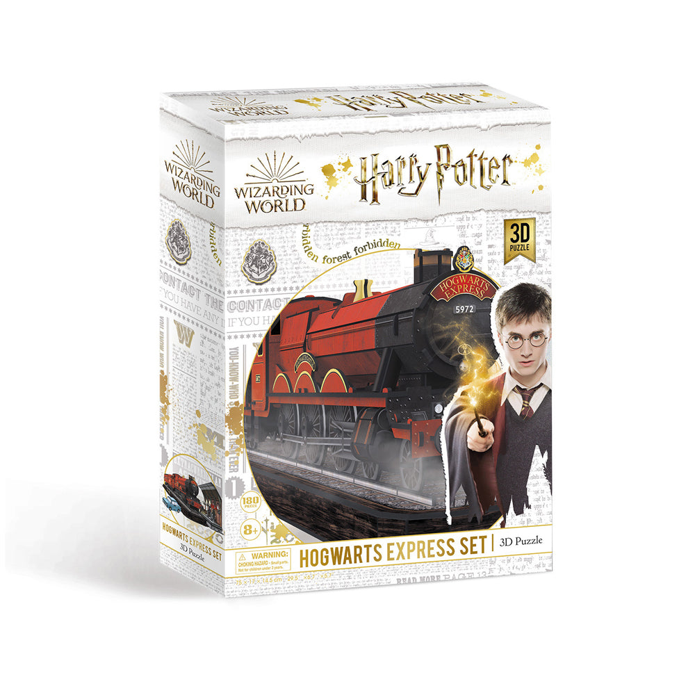 Hogwarts Express Harry Potter Tren Puzzle 3D Cubicfun