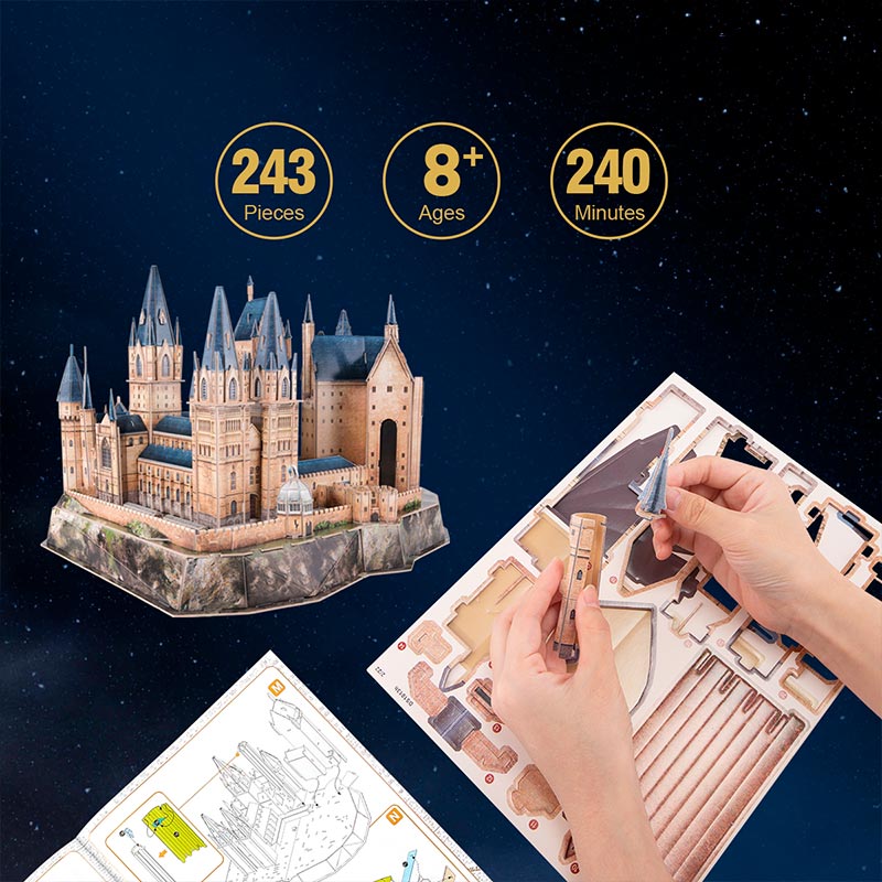 Harry Potter Astronomy Tower Rompecabezas 3D Cubicfun