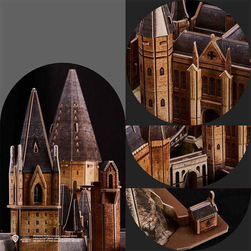 Harry Potter Castillo de Hogwarts Rompecabezas 3D Cubicfun