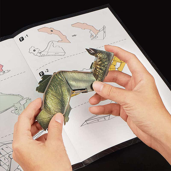 Tiranosaurio Rex Armable Puzzle 3D 52 Piezas Cubicfun