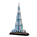 Burj Khalifa Luces LED Rompecabezas 3D Cubicfun Puzzle 3D