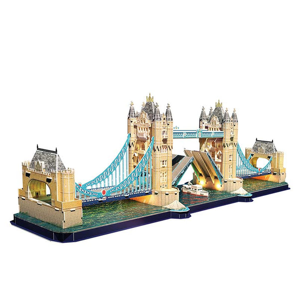Puente de la Torre Tower Bridge LED Puzzle 3D 222 Piezas