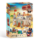 Fuerte Castillo Pirata armable Rompecabezas 3D Cubicfun