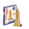 Edificio Empire State Miniatura Armable Puzzle 3D 24 Piezas