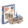 Francia Notre Dame Minaitura Armable Puzzle 3D 39 Piezas