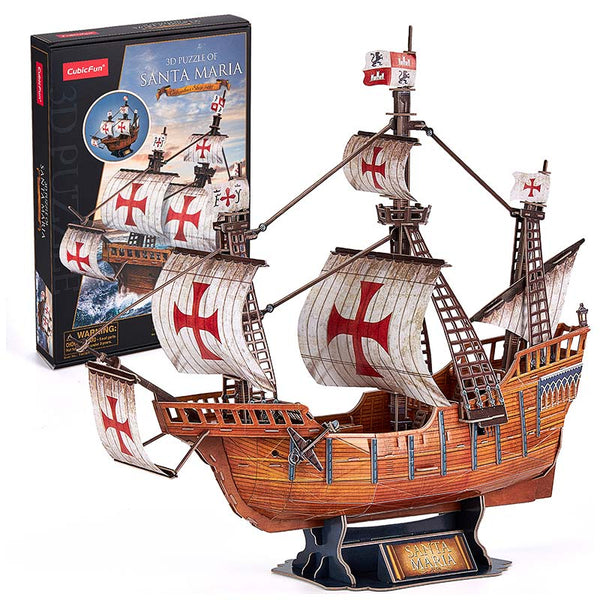 Santa Maria Puzzle 3D 204 Piezas Cubicfun