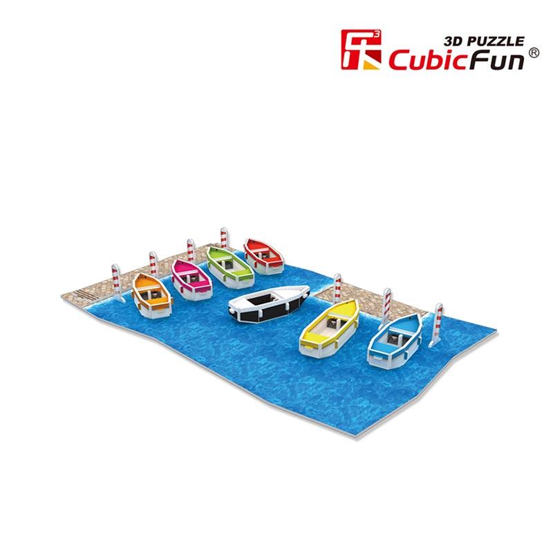 Rompecabezas 3D Muelle set de complemento Cubicfun