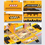 Excavadora Plataforma Set de Construccion Transportable