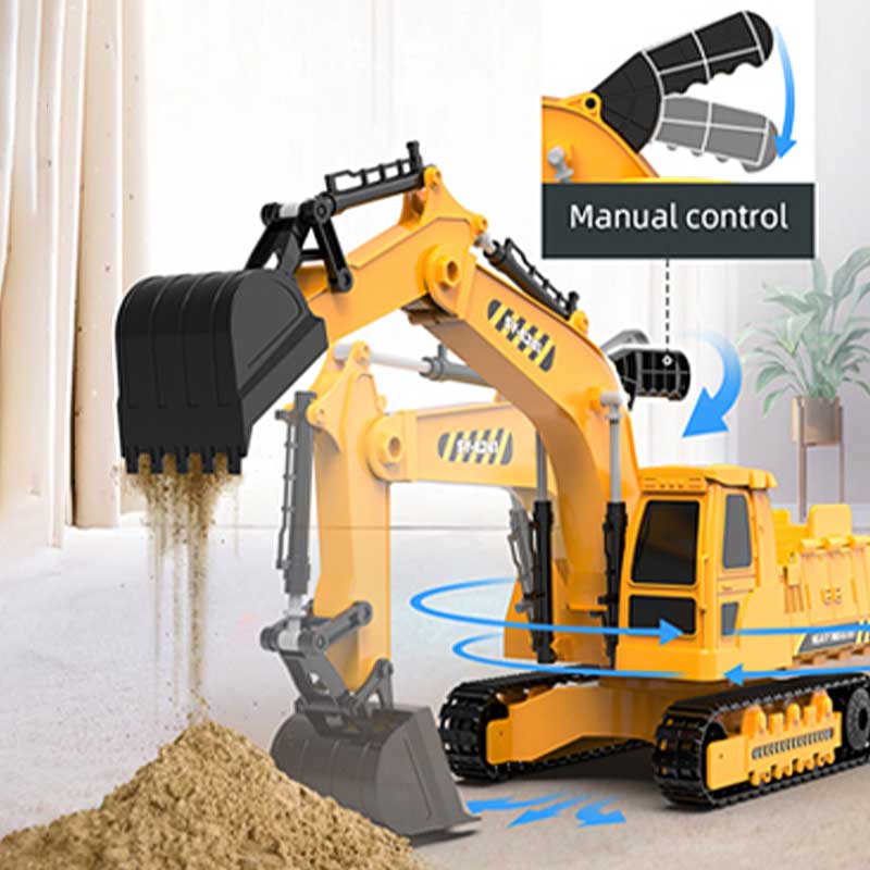 Excavadora Plataforma Set de Construccion Transportable