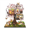 Sakura Tree House Miniatura Armable Exhibidor