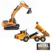 Set Huina 1611 Vehiculo de Construccion 1:50 Diecast