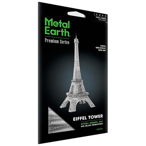 Torre Eiffel Premium Acero Inoxidable Puzzle 3d Metal Earth