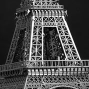 Torre Eiffel Premium Acero Inoxidable Puzzle 3d Metal Earth