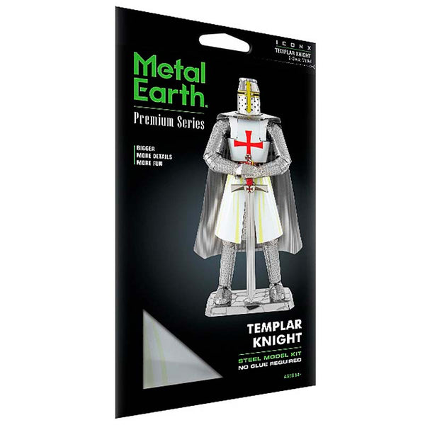 Armadura Caballero Templario Armable de Metal Earth ICX116 caja