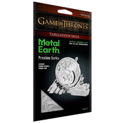 Game of Thrones Escudo Targaryen Metal Earth