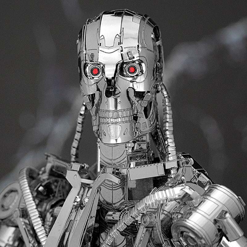 Terminator T800 Endoesqueleto Metal Earth