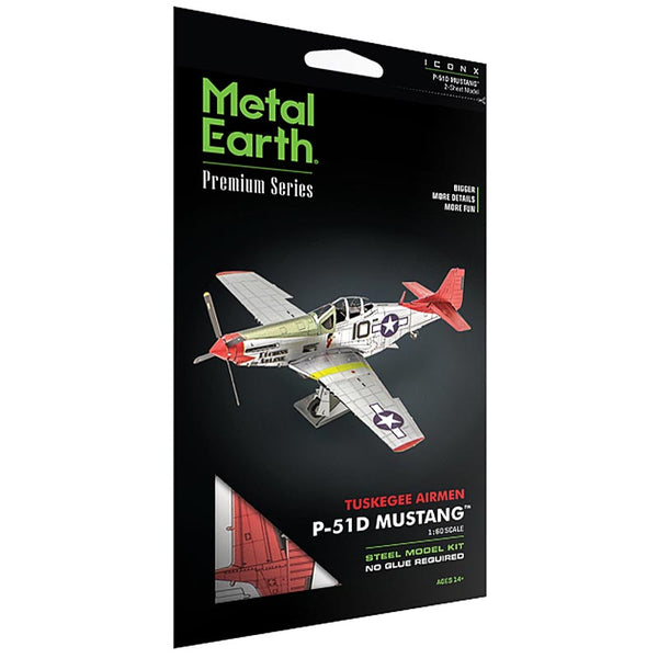 Avion Tuskegee Airmen P-51D Mustang Metal Earth