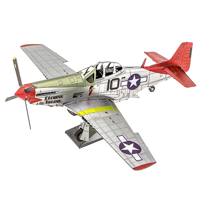 Avion Tuskegee Airmen P-51D Mustang Metal Earth