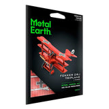 Triplano Fokker Baron Rojo Metal Earth
