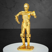 Star Wars Gold C-3PO Dorado Puzzle 3D Metal Lucasfilm™