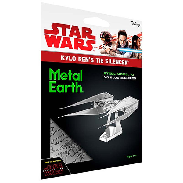 Star Wars Kylo Ren TIE Silencer Puzzle 3D Metal Earth Disney