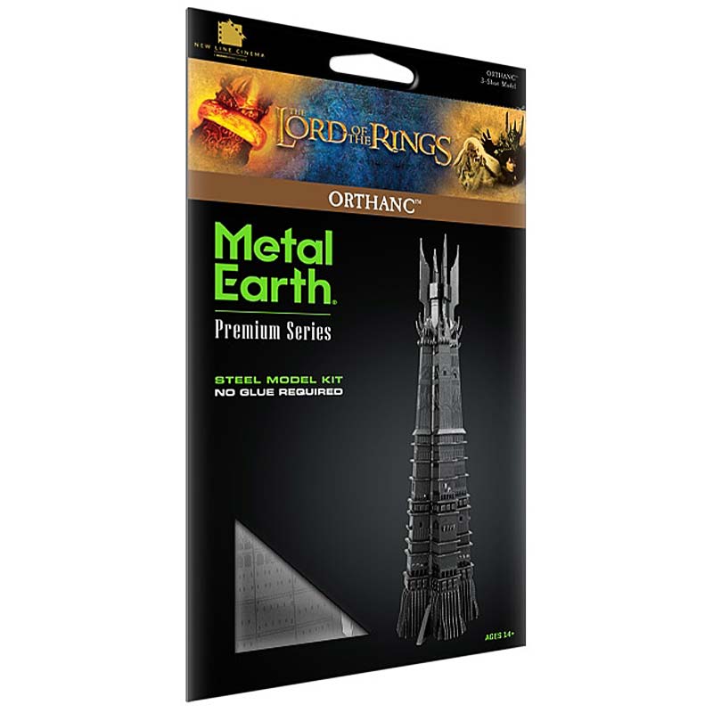 Lord of the Rings Orthanc Torre de Isengard Metal Earth