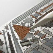 Titanic Armable Acero Metal Earth Largo 29 cm