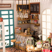 Cafetería Simon Coffee Miniatura Armable