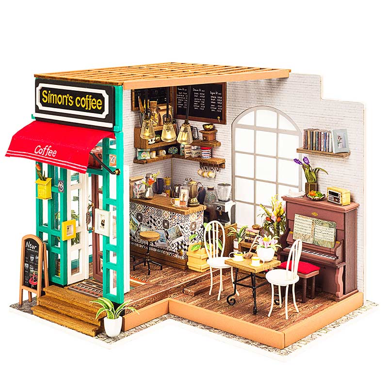 Cafeteria Simon Coffee Miniatura Armable