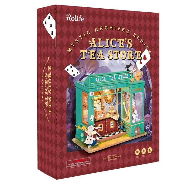 Casita Miniatura Alice's Tea Store Tienda de Te Alicia