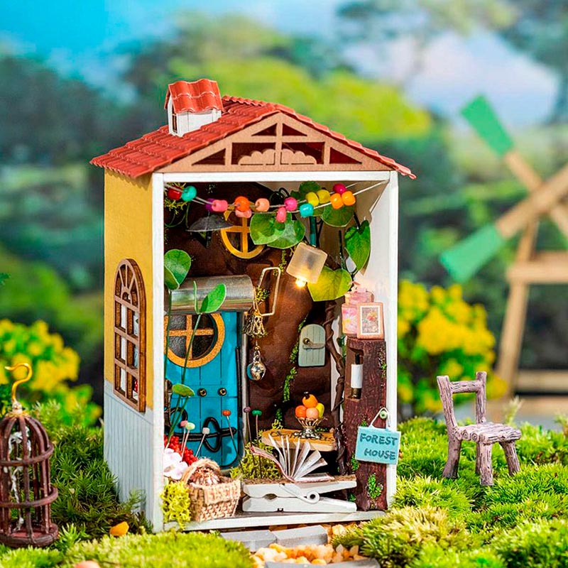 Casita Miniatura Jardin Borrowed Garden Robotime