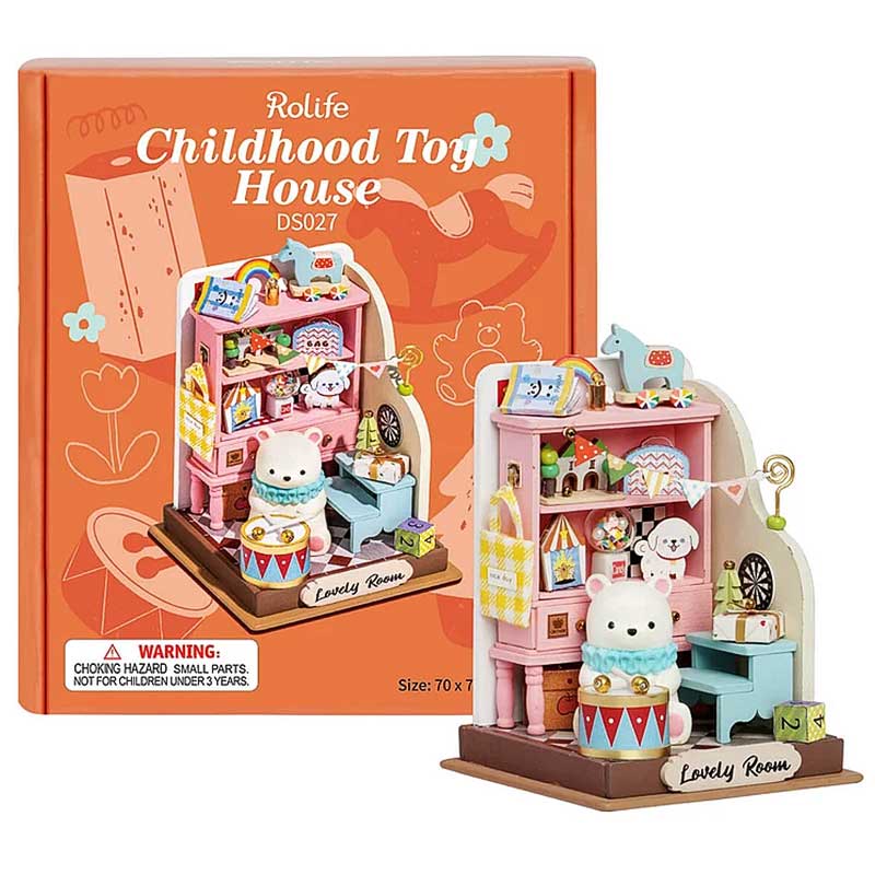 Childhood Toy House Miniatura Armable