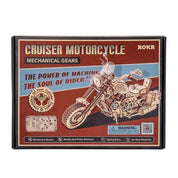 Moto Cruiser Clásica Rompecabezas Puzzle 3D Robotime