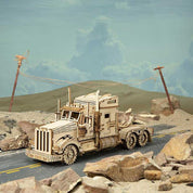 Camión Trailer Heavy Truck de Madera Armable