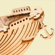 Barco Pesquero de Madera Rompecabezas Puzzle 3D Robotime