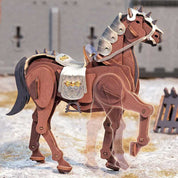 Caballo de Guerra Armable de Madera