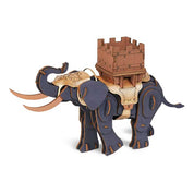 Elefante de Guerra Armable de Madera